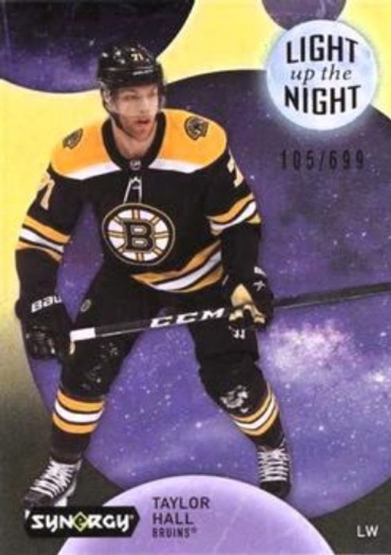 2022 Upper Deck Synergy #LN-HA Light Up The Night Neon - Yellow /699