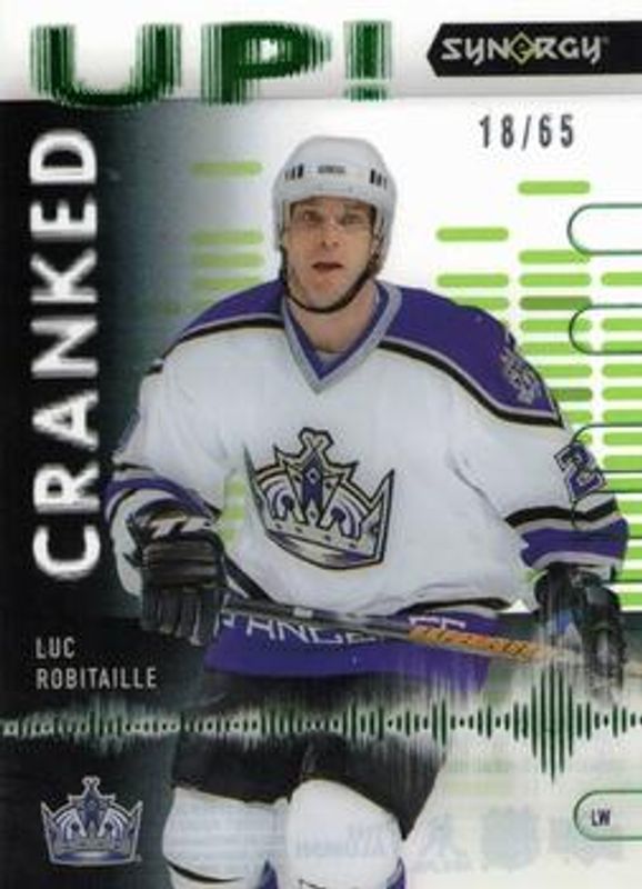 2022 Upper Deck Synergy #CU-LE Cranked Up - Green /65