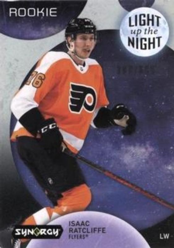 Isaac Ratcliffe 2022 Upper Deck Synergy #LNR-IR Light Up the Night Rookies /899 RAW