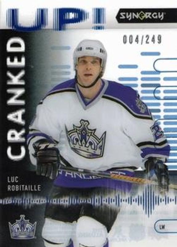 2022 Upper Deck Synergy #CU-LE Cranked Up - Blue /249
