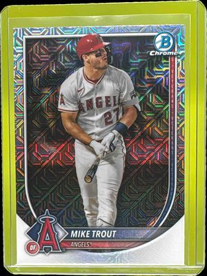 2025 Bowman Chrome Mega Box #27 Mojo Refractor