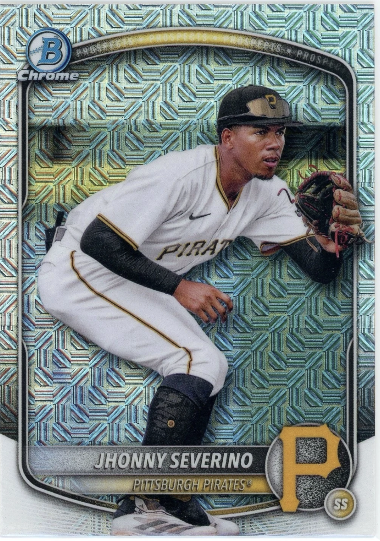 Jhonny Severino 2025 Bowman Chrome Mega Box #BCP-233 Mojo