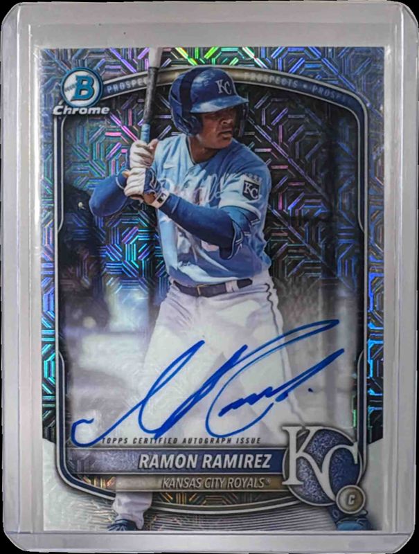 2025 Bowman Chrome Mega Box #BMA-RR Mojo Refractor