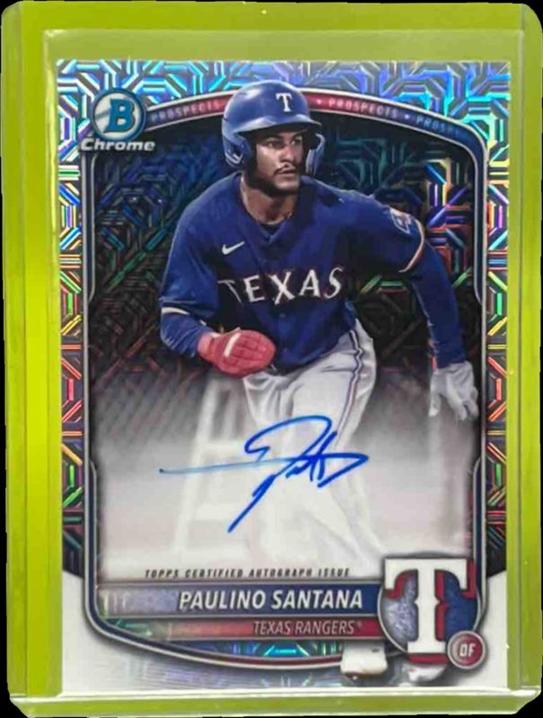 2025 Bowman Chrome Mega Box #BMA-PS Mojo Refractor