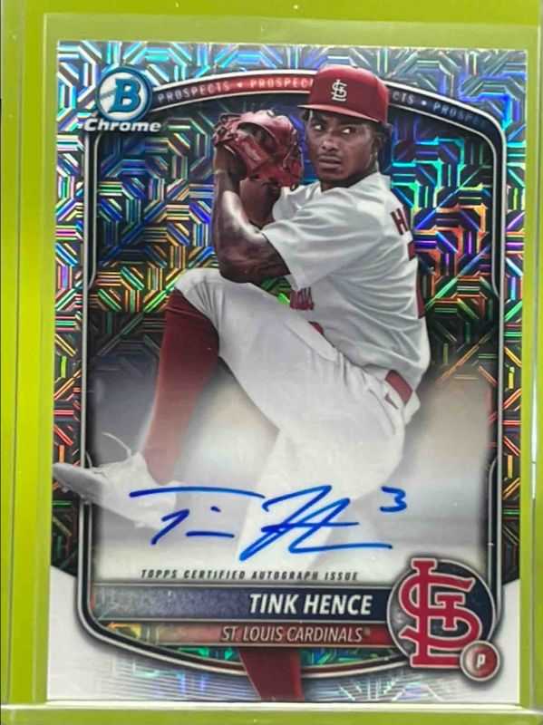 2025 Bowman Chrome Mega Box #BMA-TH Mojo Refractor