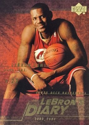 2003 Upper Deck #LJ11 LeBron's Diary