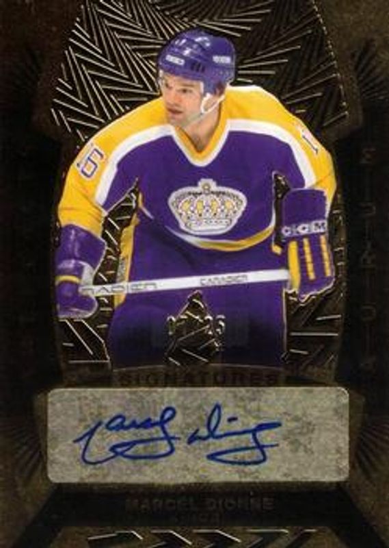 Marcel Dionne 2021 Upper Deck Artifacts #AS-MD Aurum Signatures /25 RAW