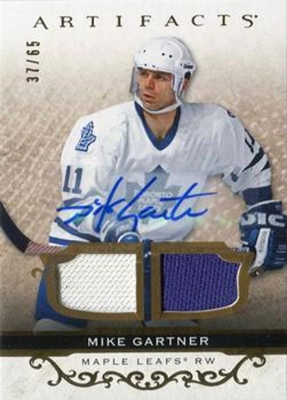 2021 Upper Deck Artifacts #154 Auto Material - Gold /25