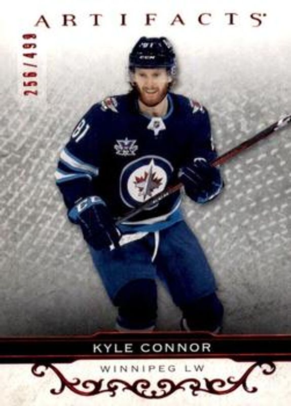 Kyle Connor 2021 Upper Deck Artifacts #126 Ruby /499 RAW