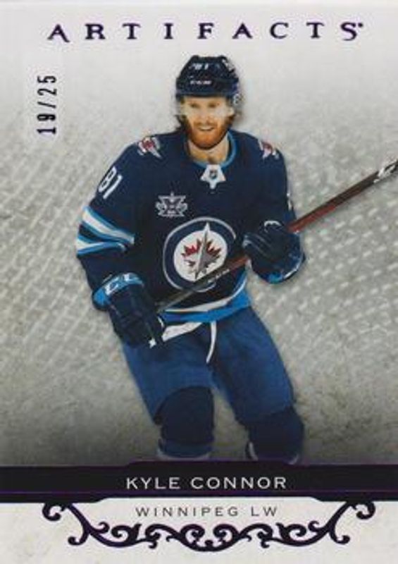 Kyle Connor 2021 Upper Deck Artifacts #126 Purple /25 RAW