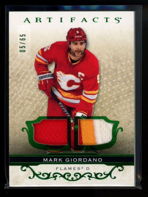 2021 Upper Deck Artifacts #63 Material - Emerald /35