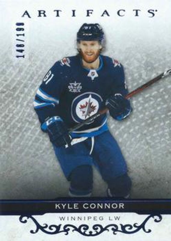 Kyle Connor 2021 Upper Deck Artifacts #126 Royal Blue /199 RAW