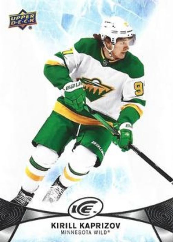 Kirill Kaprizov 2021 Upper Deck Ice #70 2020 Upper Deck Ice /1299 RAW