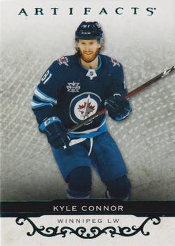 Kyle Connor 2021 Upper Deck Artifacts #126 Turquoise RAW