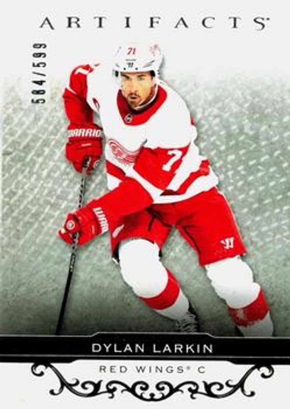 Dylan Larkin 2021 Upper Deck Artifacts #127 Base /999 RAW