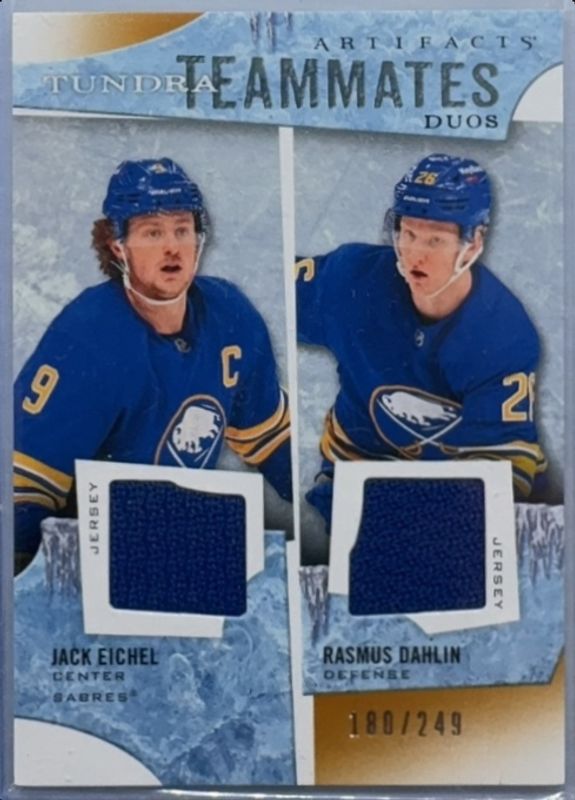 2021 Upper Deck Artifacts #T2-BUF Tundra Teammates Duos /249