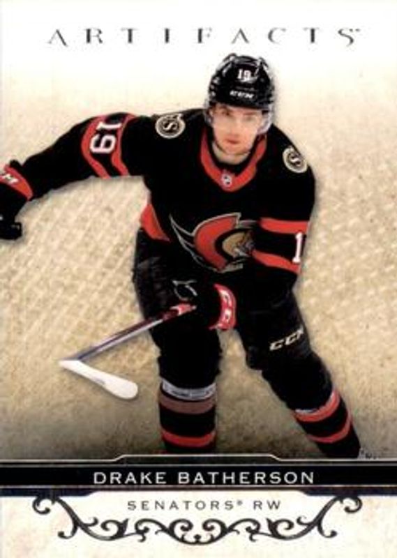 Drake Batherson 2021 Upper Deck Artifacts #27 Base /999 RAW
