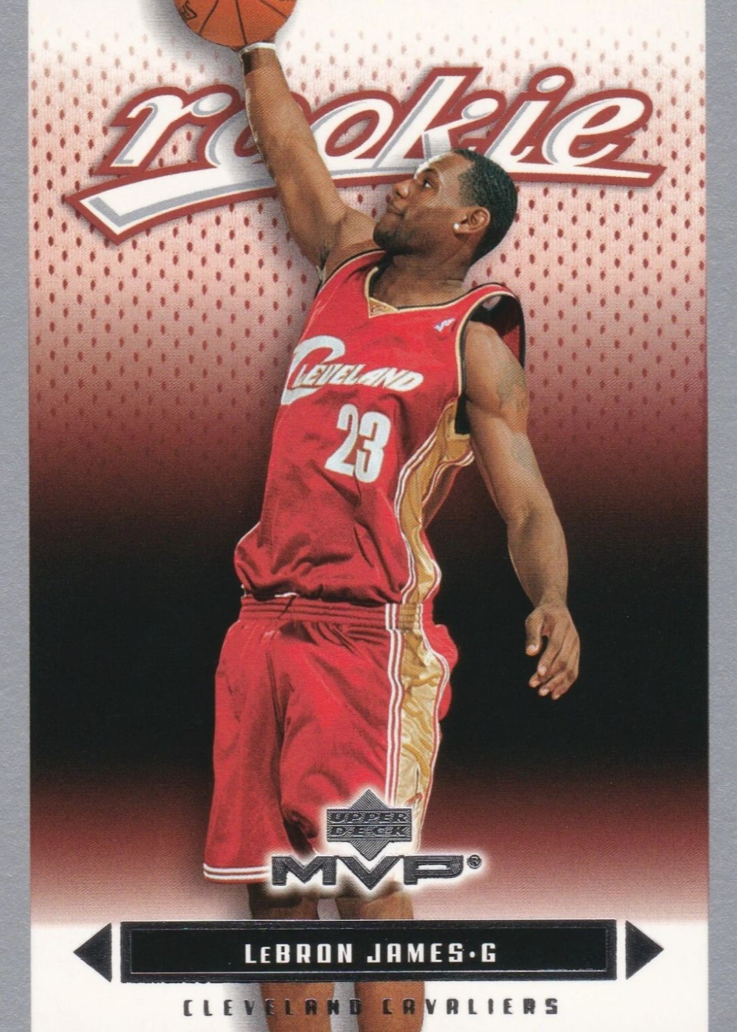 LeBron James 2003 Upper Deck MVP #201 Silver Price Guide - Sports