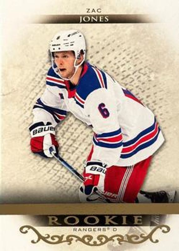 Zac Jones 2021 Upper Deck Artifacts #179 Rose Gold Rookie RAW