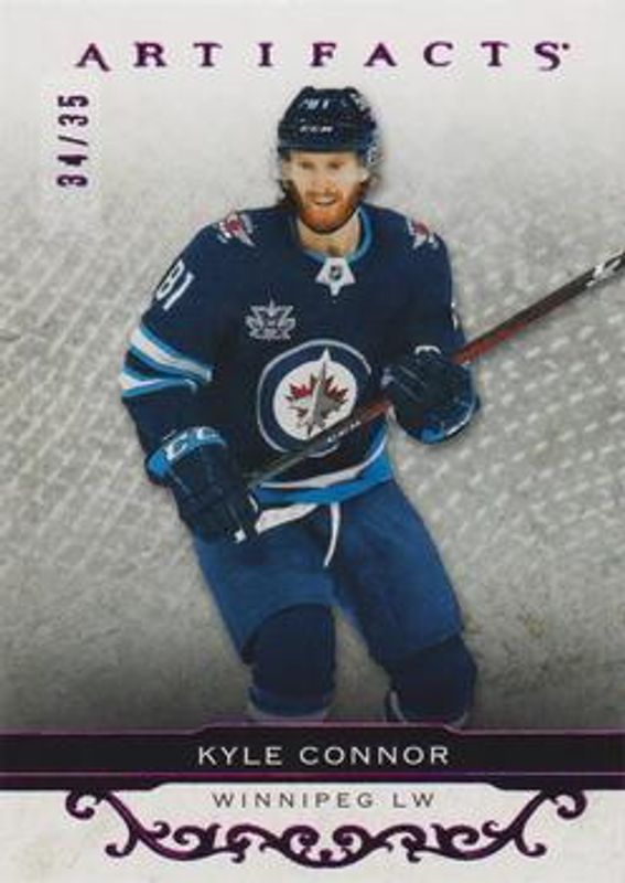 Kyle Connor 2021 Upper Deck Artifacts #126 Pink /30 RAW