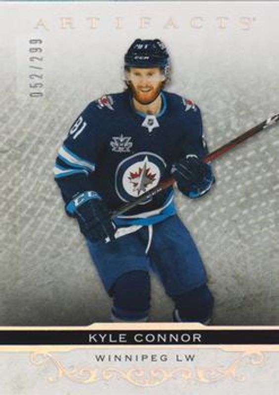 Kyle Connor 2021 Upper Deck Artifacts #126 Silver Spectrum /299 RAW