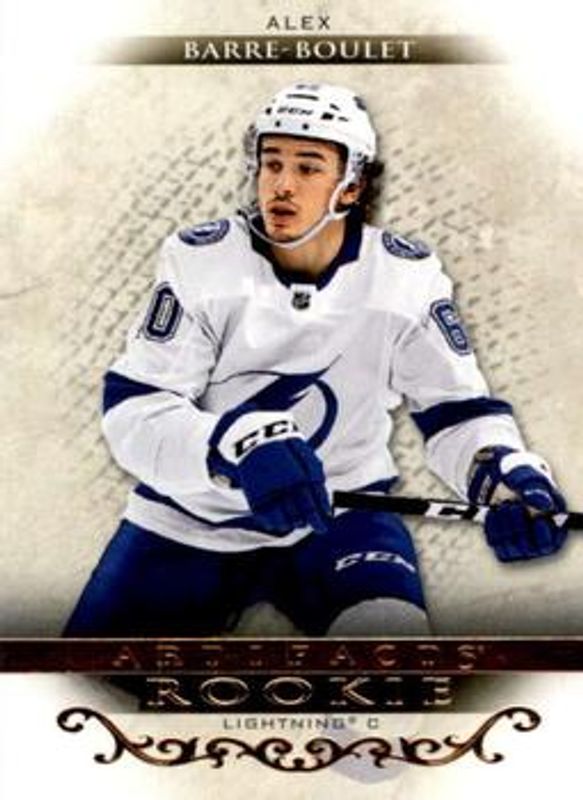 Alex Barre-Boulet 2021 Upper Deck Artifacts #171 Rose Gold Rookie RAW