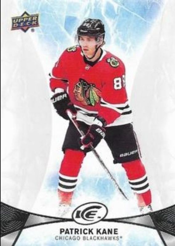 Patrick Kane 2021 Upper Deck Ice #8 2020 Upper Deck Ice /1299 RAW