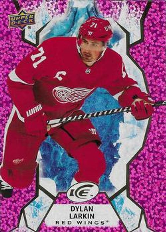 Dylan Larkin 2021 Upper Deck Ice #54 Lavender RAW