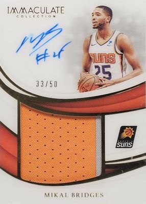 2018 Immaculate #PP-MKB Premium Patch Autographs (/50)