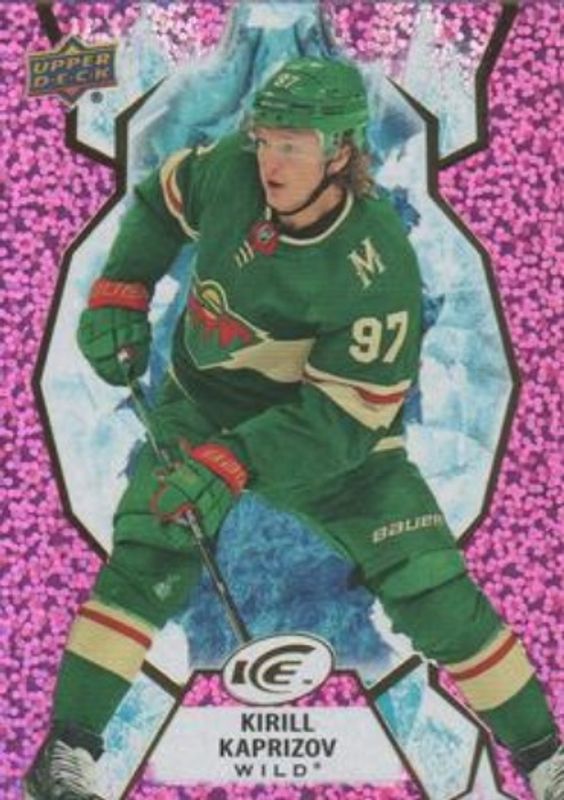 Kirill Kaprizov 2021 Upper Deck Ice #18 Lavender RAW