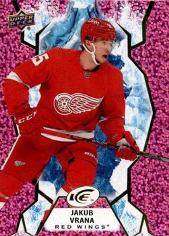 Jakub Vrana 2021 Upper Deck Ice #90 Lavender RAW