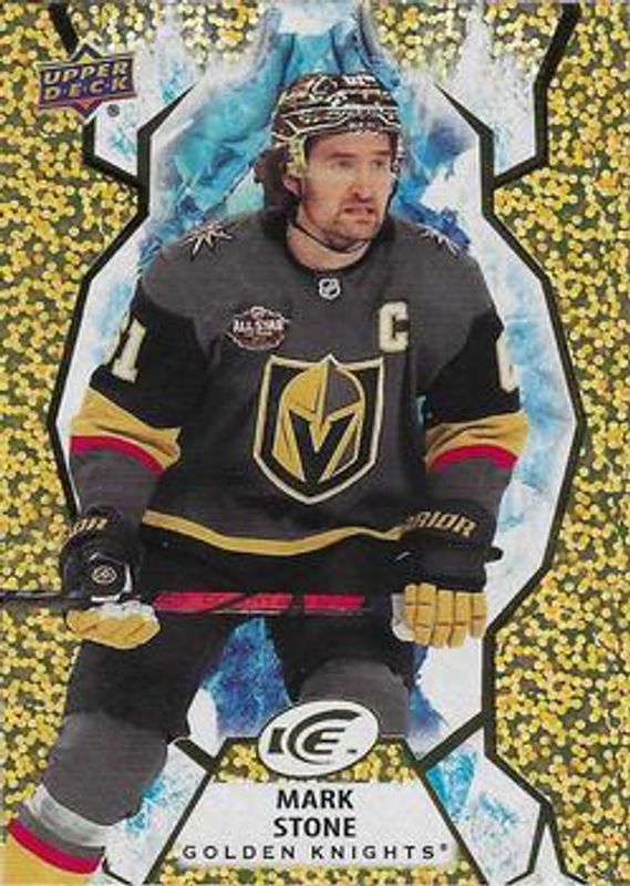 Mark Stone 2021 Upper Deck Ice #28 Gold /25 RAW