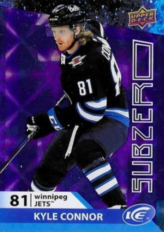 Kyle Connor 2021 Upper Deck Ice #SZ-18 Sub Zero /999 RAW