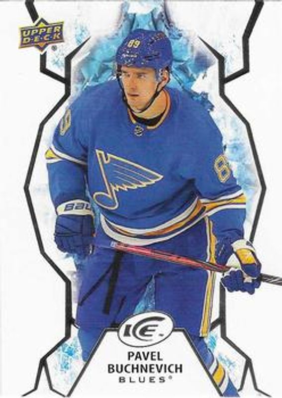 Pavel Buchnevich 2021 Upper Deck Ice #92 Base /999 RAW