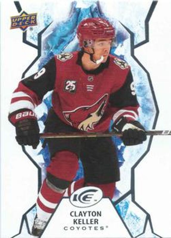 Clayton Keller 2021 Upper Deck Ice #93 Base /999 RAW