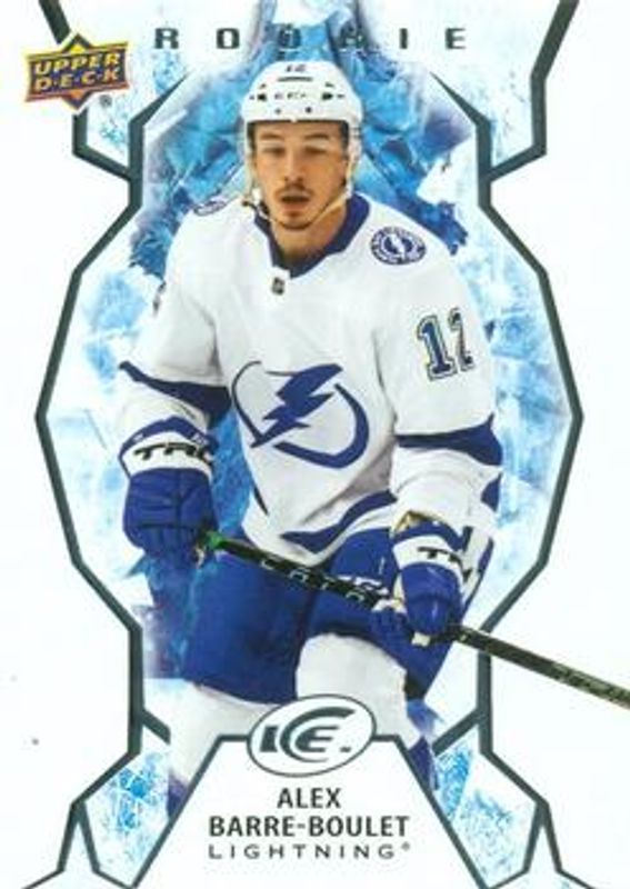 Alex Barre-Boulet 2021 Upper Deck Ice #103 Base /999 Rookie RAW
