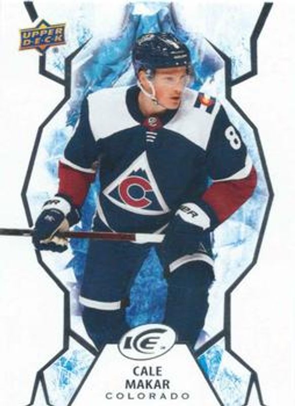 Cale Makar 2021 Upper Deck Ice #42 Base /999 RAW
