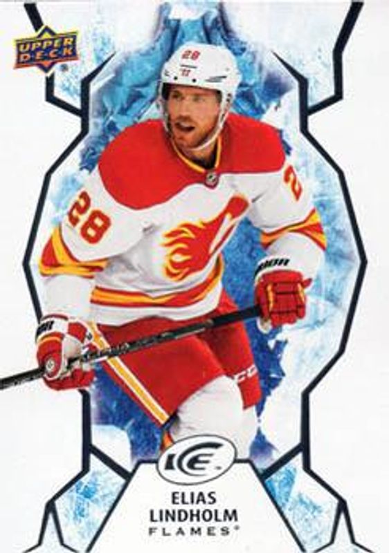 Elias Lindholm 2021 Upper Deck Ice #63 Base /999 RAW