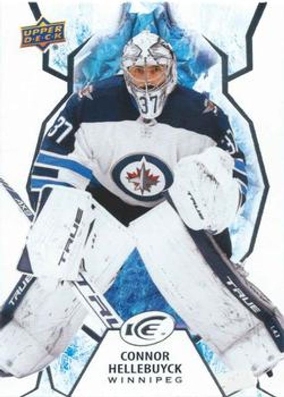 Connor Hellebuyck 2021 Upper Deck Ice #53 Base /999 RAW