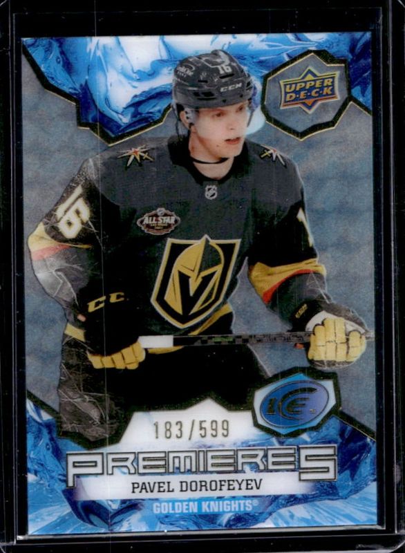 2021 Upper Deck Ice #193 Blue /599
