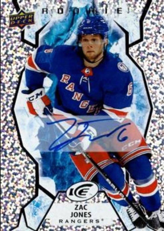 2021 Upper Deck Ice #106 Autographs White Snowflake