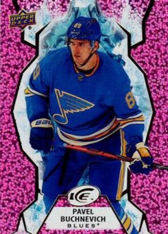 Pavel Buchnevich 2021 Upper Deck Ice #92 Lavender RAW