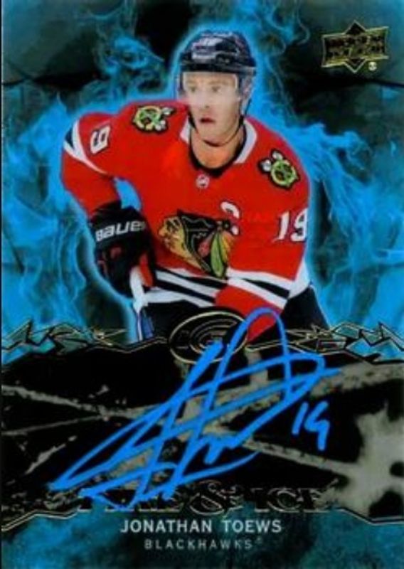 Jonathan Toews 2021 Upper Deck Ice #FI-JT 2019 Upper Deck Ice Update /49 RAW