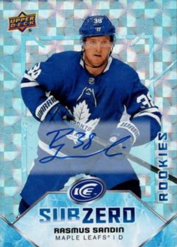 2021 Upper Deck Ice #SZ-40 2019 Upper Deck Ice Update /49