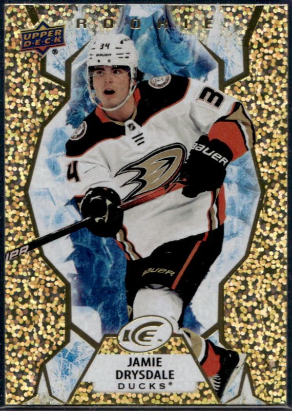 Jamie Drysdale 2021 Upper Deck Ice #114 Gold /25 Rookie RAW