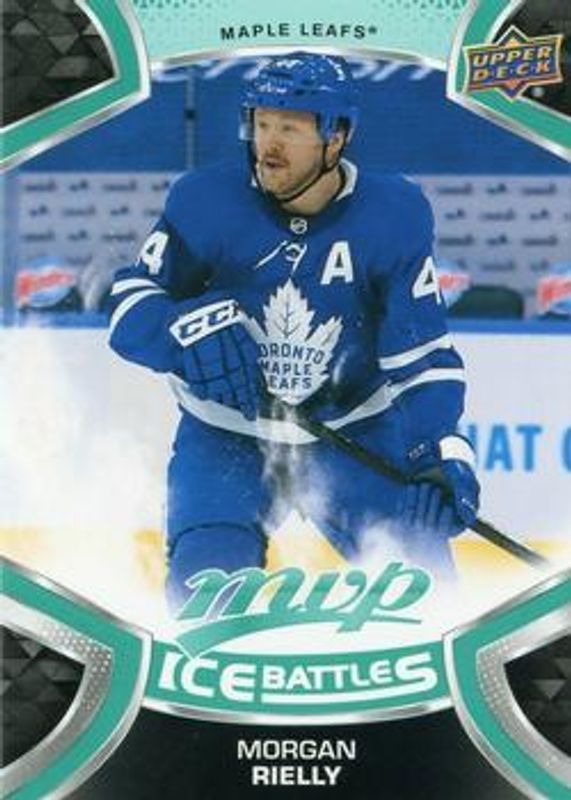 Morgan Rielly 2021 Upper Deck MVP #194 Ice Battles RAW
