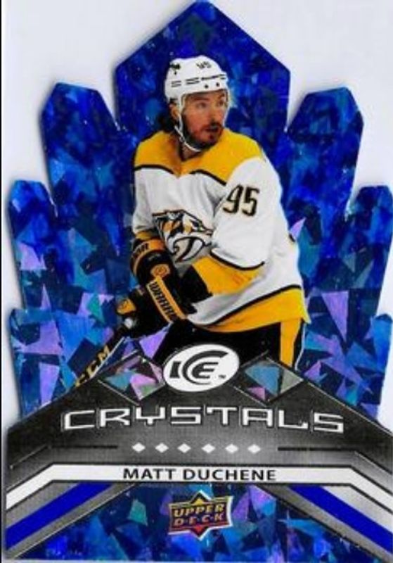 Matt Duchene 2021 Upper Deck Ice #IC-29 Ice Crystals RAW