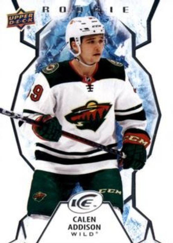 Calen Addison 2021 Upper Deck Ice #137 Base /999 Rookie RAW