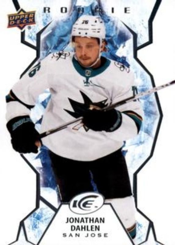 Jonathan Dahlen 2021 Upper Deck Ice #135 Base /999 Rookie RAW