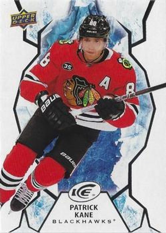Patrick Kane 2021 Upper Deck Ice #8 Base /999 RAW